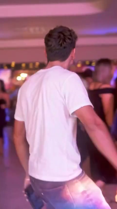 Dances away